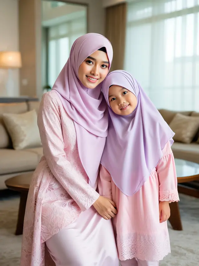 9 Model Baju Gamis Brokat Couple Ibu dan Anak Perempuan Kekinian untuk Tampilan Mewah dan Kompak - Hot berita69.org