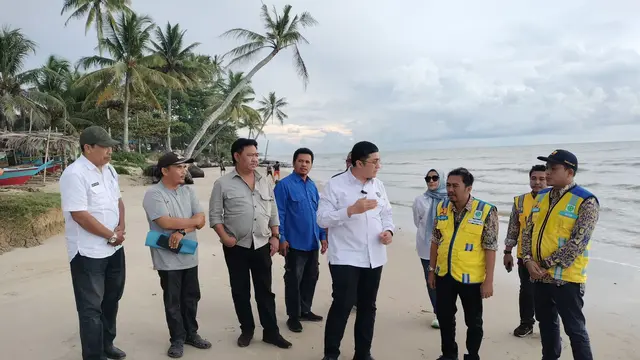 Abrasi Ancam Jalan dan Sawah di Dekat Perbatasan Negeri, Stafsus Menko AHY Diminta Perjuangkan Kelanjutan Pembangunan Pengaman Pantai - News berita69.org