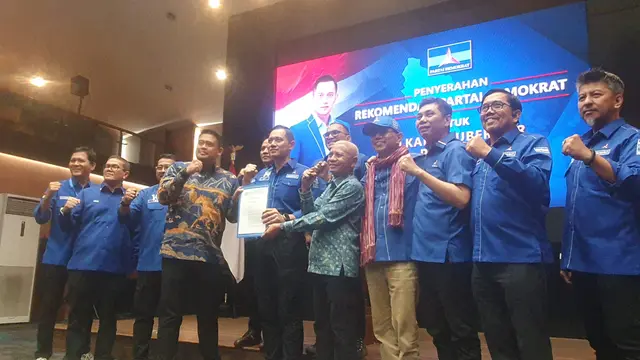 AHY Beri Dukungan untuk 7 Cagub-Cawagub, Ada Bobby Nasution Hingga Adik Kandung Zulhas - News berita69.org