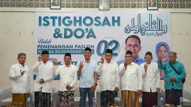 Alumni Santri dan Para Kiai Siap Menangkan Wahono-Nurul di Pilbup Bojonegoro - Pemilu berita69.org