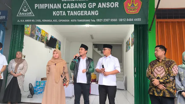 Andra Soni-Dimyati Dapat Dukungan GP Ansor Kota Tangerang di Pilkada Banten - Pemilu berita69.org