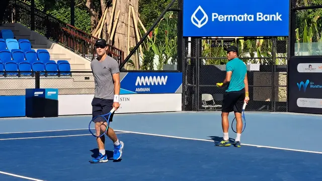 Anthony Susanto/Alexander Chang Lolos Putaran Kedua Turnamen Tenis M-25 di Bali - Bola berita69.org