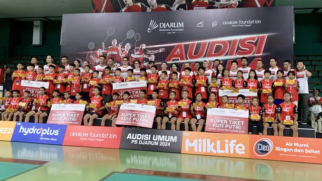 Audisi Umum PB Djarum 2024: 46 Pebulu Tangkis Muda Amankan Super Tiket ke Tahap Karantina - Bola berita69.org