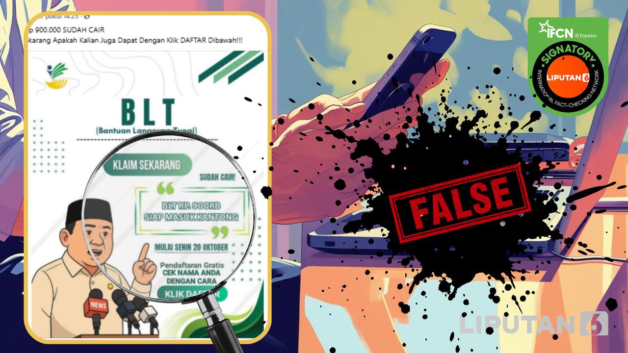 Awas Hoaks Berkedok Cek Bansos, Simak Ragamnya untuk Hindari Penyamaran