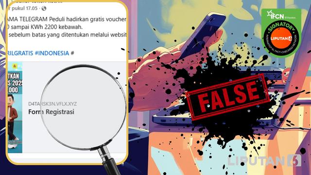 Awas Kejahatan Siber Lewat Hoaks Listrik Gratis, Simak Ragamnya - Cek Fakta berita69.org