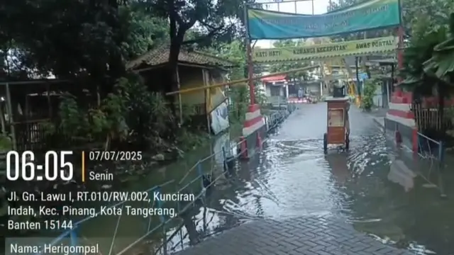 Banjir di Kabupaten dan Kota Tangerang Berangsur Surut - News berita69.org