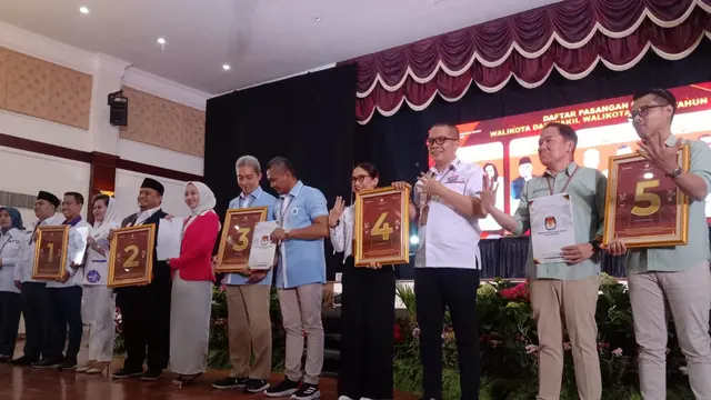 Catat, Ini Nomor UrutÂ 5 Paslon Pilkada Kota Bogor - Pemilu berita69.org