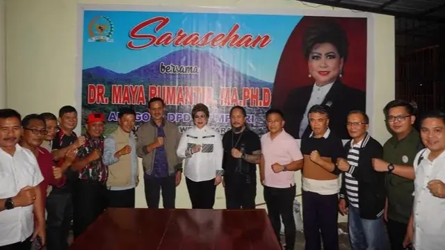 Cawagub ADT Bertemu Anggota DPD RI Maya Rumantir, Bahas Strategi Majukan Sulawesi Utara - Pemilu berita69.org