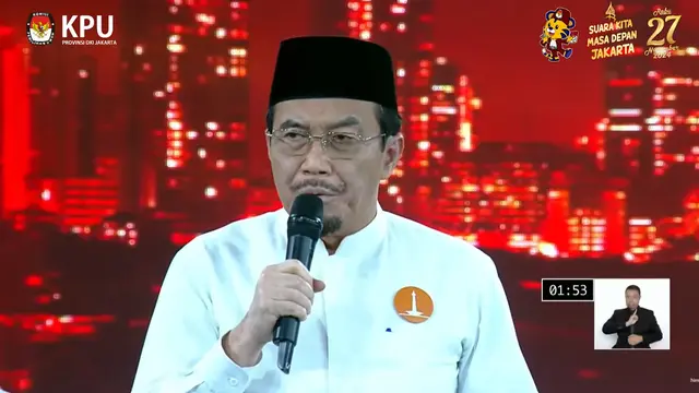 Cawagub Suswono Nilai Konflik Warga soal Lahan di Kampung Bayam karena Ketidakadilan - Pemilu berita69.org