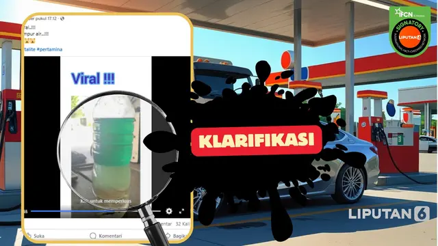 Cek Fakta: Klarifikasi Pertalite Campur Air Jadi Etanol - Cek Fakta berita69.org
