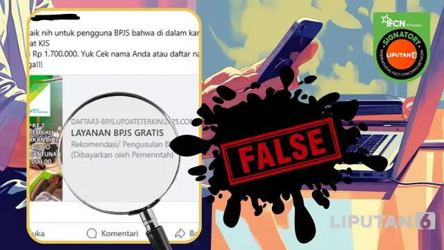 Cek Fakta: Tidak Benar Cek Status Penerima Bantuan KIS dalam Kartu BPJS Lewat Link Ini - Cek Fakta berita69.org