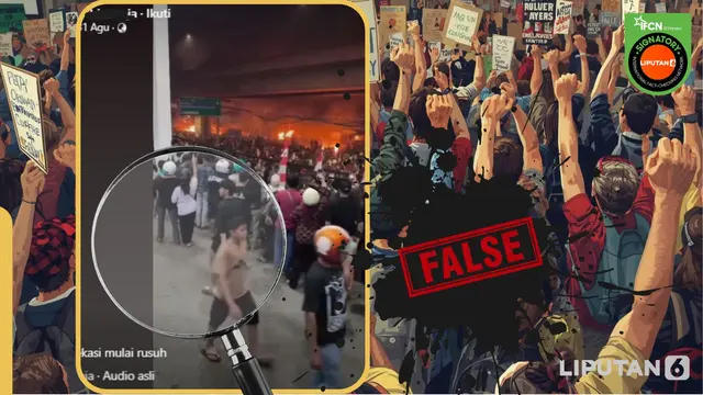 Cek Fakta: Tidak Benar Dalam Video Ini Kerusuhan di Kalimalang Bekasi - Cek Fakta berita69.org