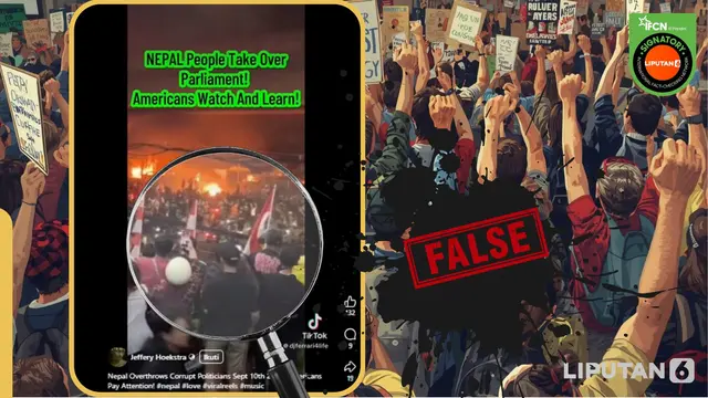 Cek Fakta: Tidak Benar Dalam Video Ini Rakyat Nepal Ambil Alih Parlemen - Cek Fakta berita69.org