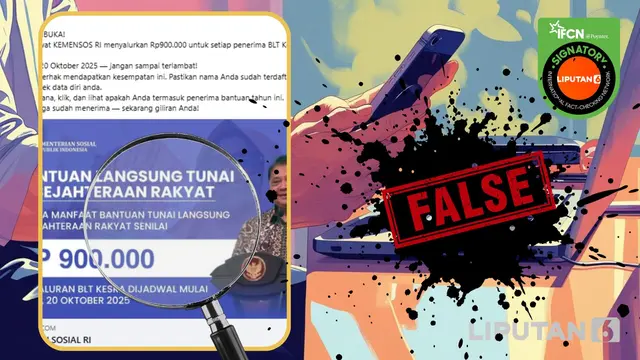 Cek Fakta: Tidak Benar Ini Link Pendaftaran BLT Kesejahteraan Rakyat - Cek Fakta berita69.org