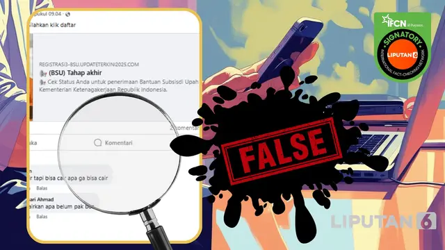 Cek Fakta: Tidak Benar Ini Link Pendaftaran BSU Tahap Akhir - Cek Fakta berita69.org