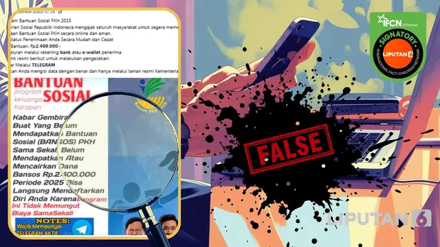 Cek Fakta: Tidak Benar Ini Link untuk Cek Status Penerima PKH 2025 - Cek Fakta berita69.org