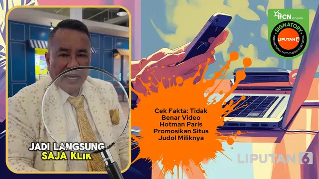 Cek Fakta: Tidak Benar Video Hotman Paris Promosikan Situs Judol Miliknya - Cek Fakta berita69.org