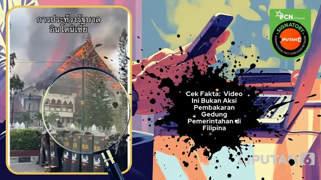 Cek Fakta: Tidak Benar Video Pembakaran Gedung Pemerintahan di Filipina Oleh Gen-Z - Cek Fakta berita69.org
