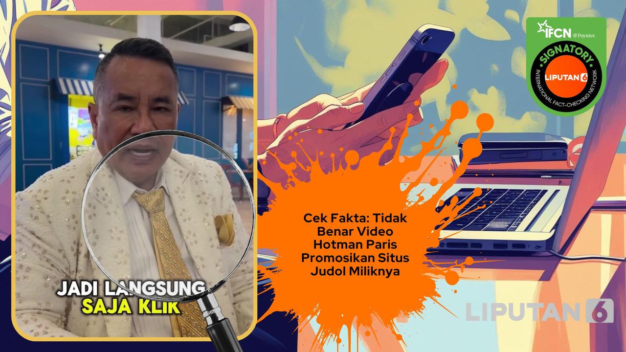 Cek Fakta: Waspada Video Hoaks Hotman Paris Promosi Situs Judol Miliknya