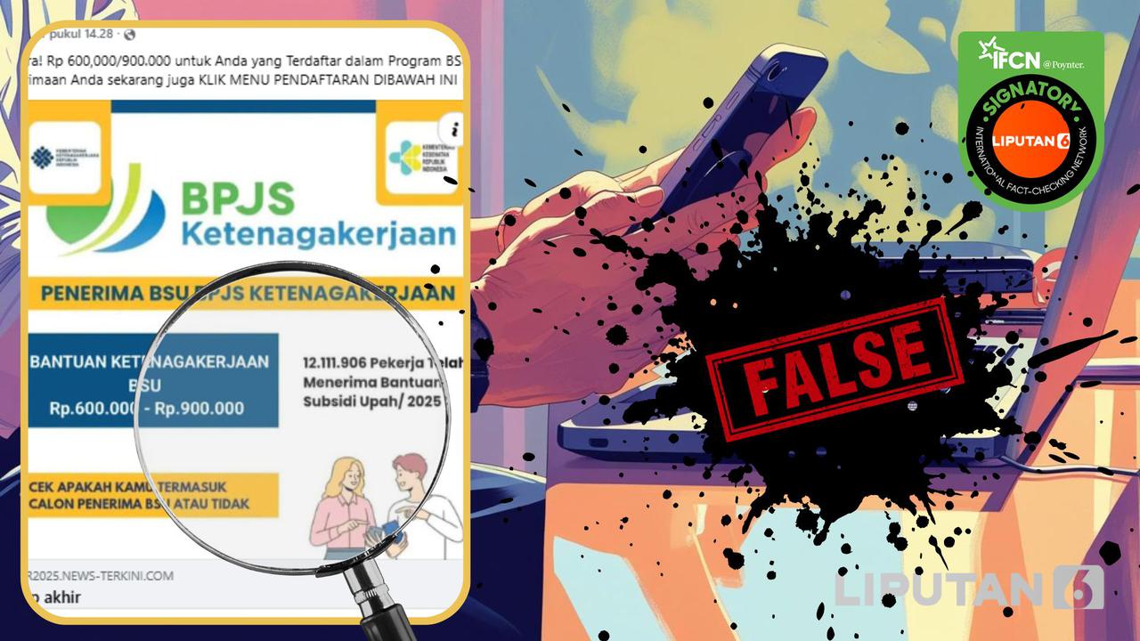 Cek Status Penerima BSU BPJS Ketenagakerjaan Jadi Bahan Hoaks, Simak Daftarnya