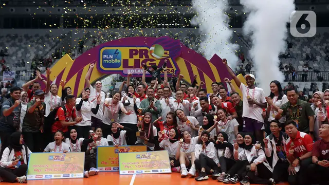 Daftar Lengkap Juara PLN Mobile Proliga dari Masa ke Masa - Bola berita69.org