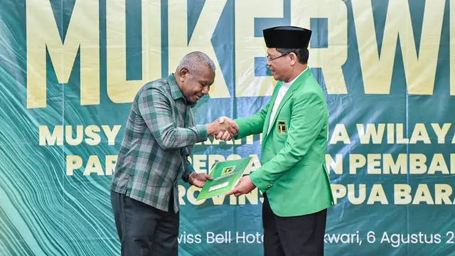 Datangi Papua Barat, Mardiono PPP Beri Dukungan ke 5 Calon Kepala Daerah - Pemilu berita69.org