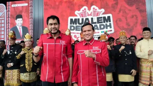 Debat Ketiga Pilgub Aceh Ricuh, Pendukung Paslon 2 Pertanyakan soal Alat Bantu - Pemilu berita69.org