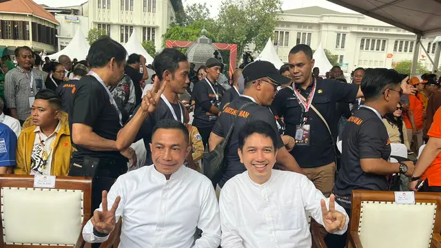 Deklarasi Kampanye Damai, 3 Paslon Cagub-Cawagub Jakarta Hadir di Kota Tua - Pemilu berita69.org