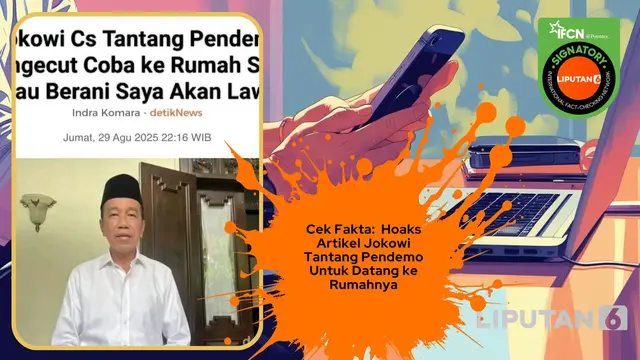 Deretan Hoaks Terkait Jokowi Terbaru, Simak Fakta Sebenarnya - Cek Fakta berita69.org