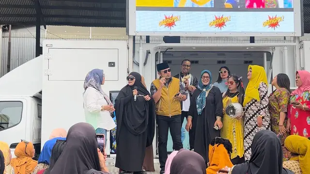Dihadiri Cagub Kaltim Rudy Mas'ud, Lomba 'Emak-Emak Pura-Pura Gubernur' Berlangsung Meriah - Pemilu berita69.org