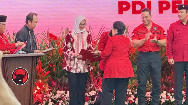 Diusung PDIP di Pilkada Banten, Megawati ke Airin: Nanti Mesti Pakai Merah Hitam Lho - Pemilu berita69.org