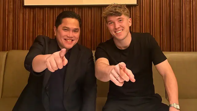 Erick Thohir Foto Bareng Ole Romeny, Sinyal Kuat Proses Naturalisasi Dimulai - Bola berita69.org