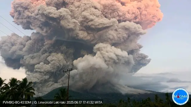Erupsi Gunung Lewotobi Laki-Laki, Enam Penerbangan di NTT Batal - News berita69.org