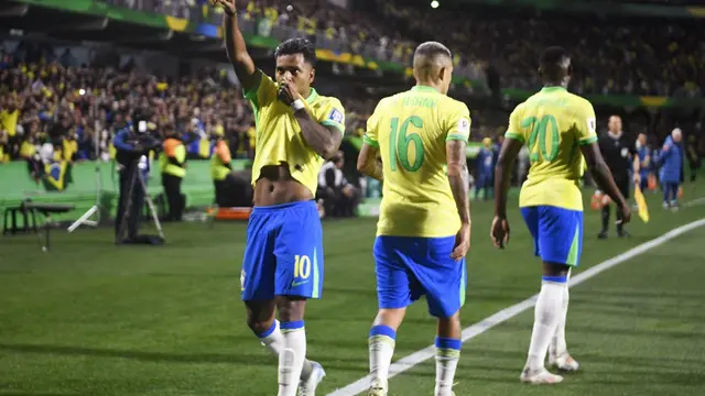 Hasil Kualifikasi Piala Dunia 2026: Rodrygo Bawa Brasil Taklukkan Ekuador, Peru Diimbangi Kolombia - Bola berita69.org
