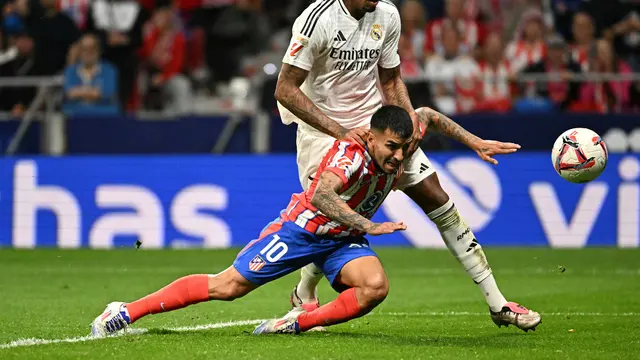 Hasil LaLiga: Diwarnai Kartu Merah, Duel Atletico vs Real Madrid Berakhir Tanpa Pemenang - Bola berita69.org