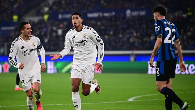 Hasil Liga Champions: Real Madrid Kerja Keras Kalahkan Atalanta, Liverpool Makin Nyaman di Puncak - Bola berita69.org