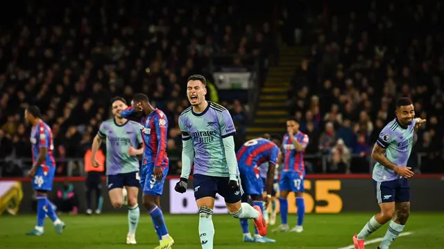 Hasil Liga Inggris: Arsenal Pesta Gol di Kandang Palace - Bola berita69.org