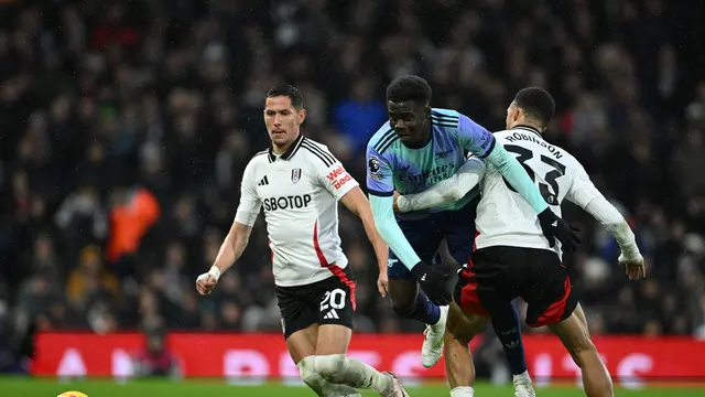 Hasil Liga Inggris: Arsenal Tersandung di Markas Fulham - Bola berita69.org