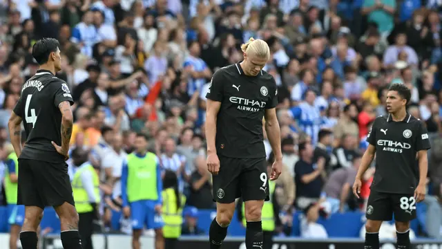 Hasil Liga Inggris: Comeback Gemilang, Brighton Kalahkan Manchester City - Bola berita69.org