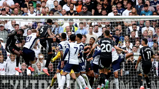 Hasil Liga Inggris: Gabriel Bawa Arsenal Bungkam Tottenham - Bola berita69.org