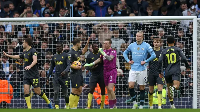 Hasil Liga Inggris Manchester City vs Everton: Erling Haaland Gagal Penalti, Tidak Ada Kado Natal di Etihad Stadium - Bola berita69.org