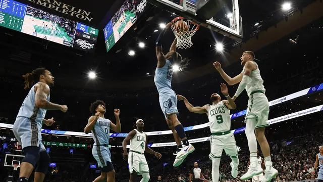Hasil NBA: Ja Morant Menggila, Grizzlies Akhiri Kutukan Lawan Celtics - Bola berita69.org