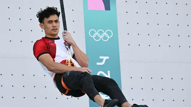 Hasil Panjat Tebing Olimpiade 2024: Veddriq Leonardo Kalahkan Wakil China, Indonesia Pecah Telur Raih Medali Emas - Bola berita69.org