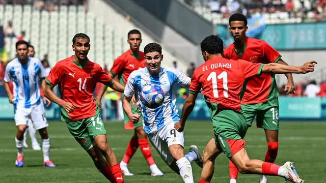 Hasil Sepak Bola Olimpiade 2024 Argentina vs Maroko: Gol Telat Selamatkan Tim Tango dari Kekalahan - Bola berita69.org