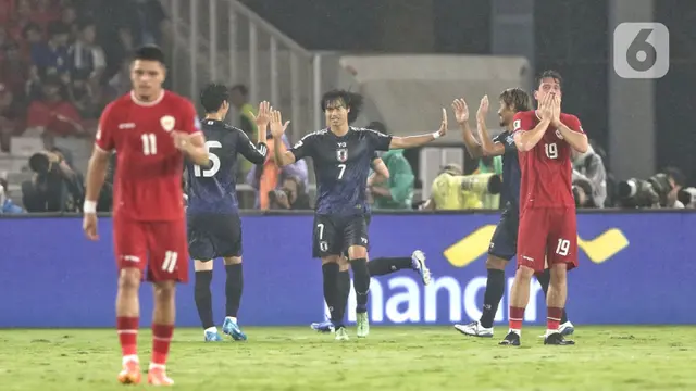 Hasil Timnas Indonesia vs Jepang: Samurai Biru Terlalu Kuat, Garuda Tumbang 0-4 - Bola berita69.org