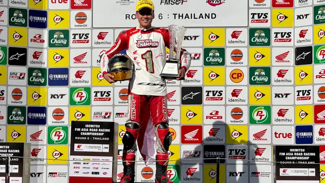 Herjun Atna Firdaus Rebut Gelar Juara Kelas AP250 ARRC 2024 - Bola berita69.org