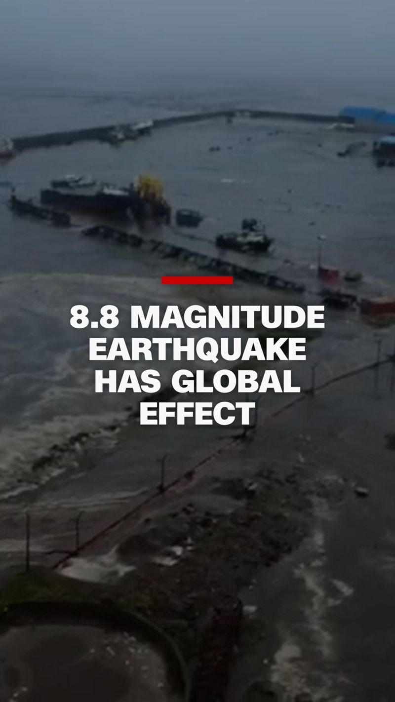 8.8 Gempa Bumi Besar memiliki efek di seluruh dunia | berita