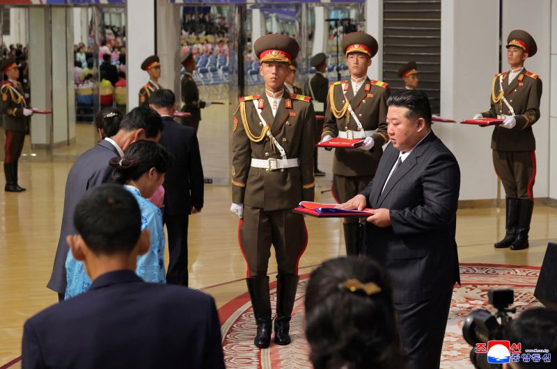 Kim Jong PBB janji Â Life yang indah untuk keluarga martir yang terbunuh di Rusia | berita