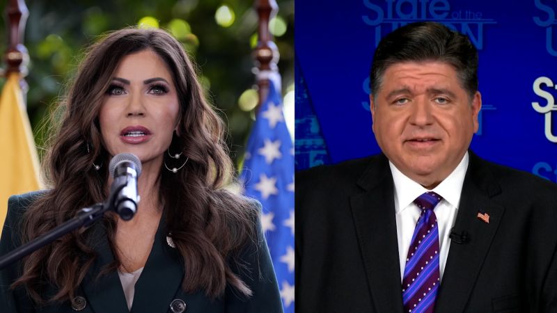 Mereka perlu mengeluarkannya: Pritzker menanggapi klaim Noem Chicago adalah zona perang� | Politik berita