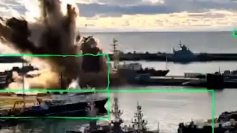 Novorossiysk: Pertama, Ukraina mengatakan pihaknya menyerang kapal selam Rusia di pelabuhan Laut Hitam dengan drone bawah air | berita